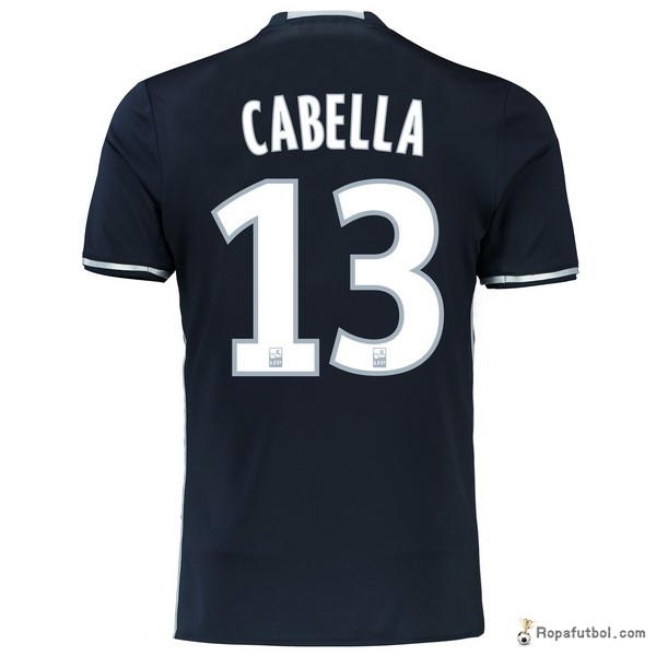 Camiseta Marsella Replica Segunda Ropa Cabella 2016/17 Negro